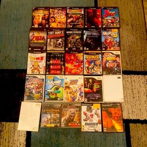 Old School Games Bundle (GameCube,Wii, PS3 & PS2) all used comes as is